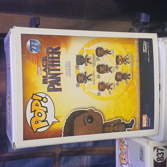 BRAND NEW IN box BLACK PANTHER NAKIA #277 Funko Pop 3 For $15! - Picture 3 of 3